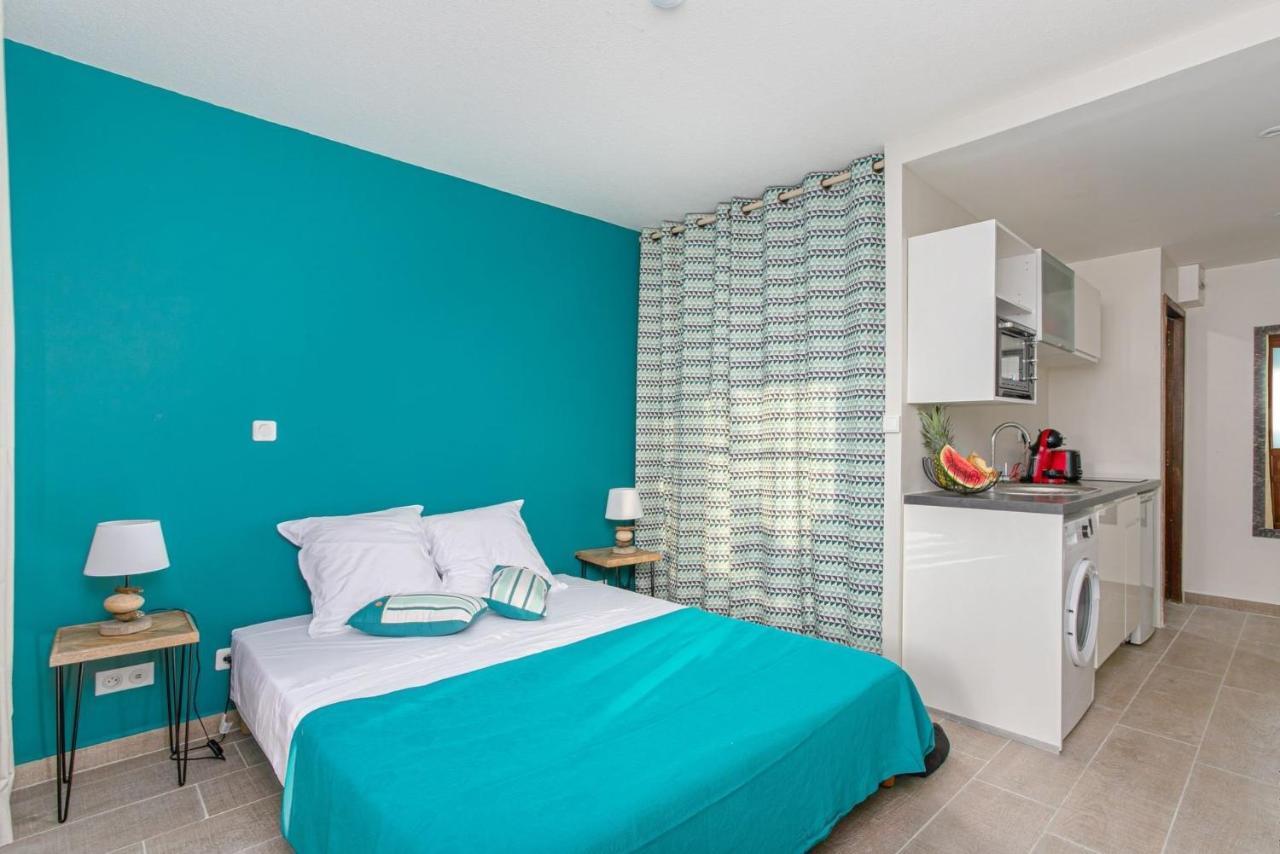 Studio Corail 5 Min A Pied De La Plage - 1Br Studio 5Min Walk From Nice Beach Sainte-Anne Exterior photo