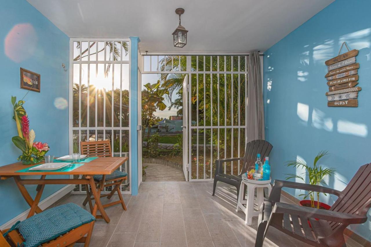 Studio Corail 5 Min A Pied De La Plage - 1Br Studio 5Min Walk From Nice Beach Sainte-Anne Exterior photo